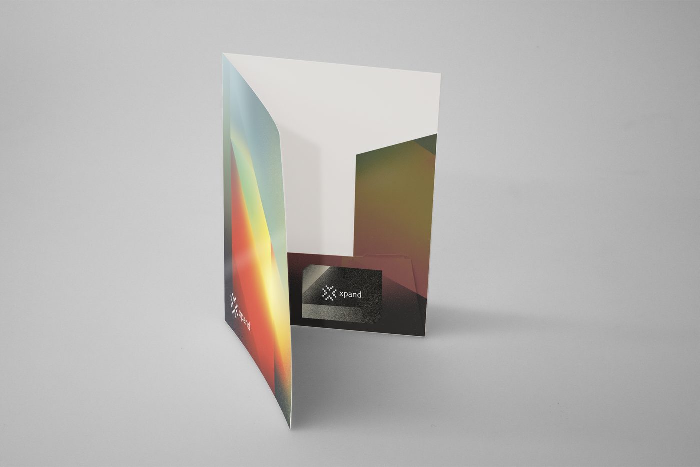 Interlocking Presentation Folders example 2
