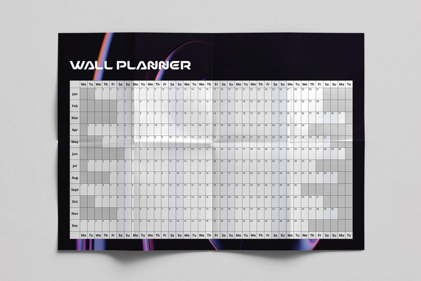 Wall Planners example 1