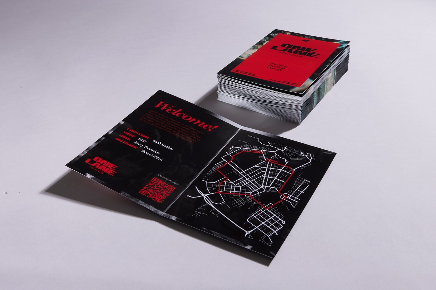 Folded Leaflets example 1