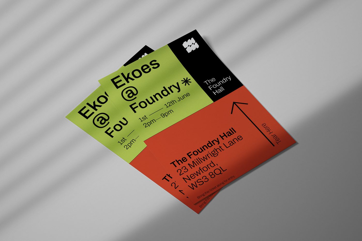 Perforated Flyers example 1