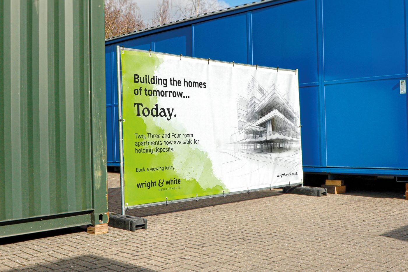 Heras Fence Covers example 3