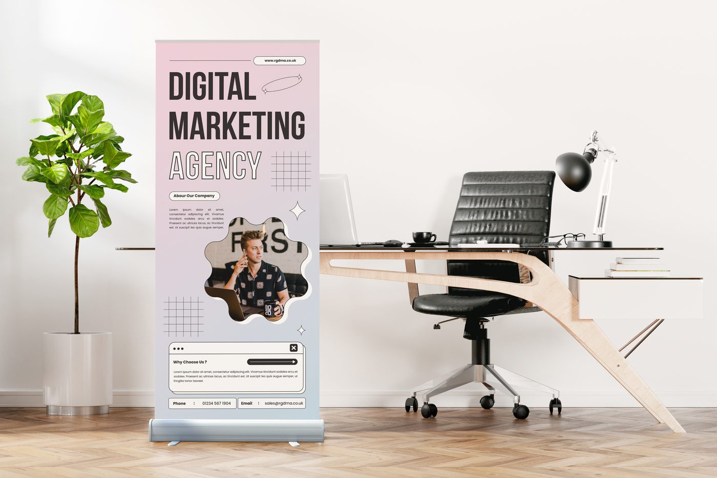Standard Roller Banners example 1