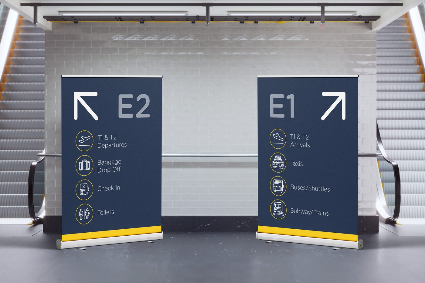 Wide Roller Banners example 1