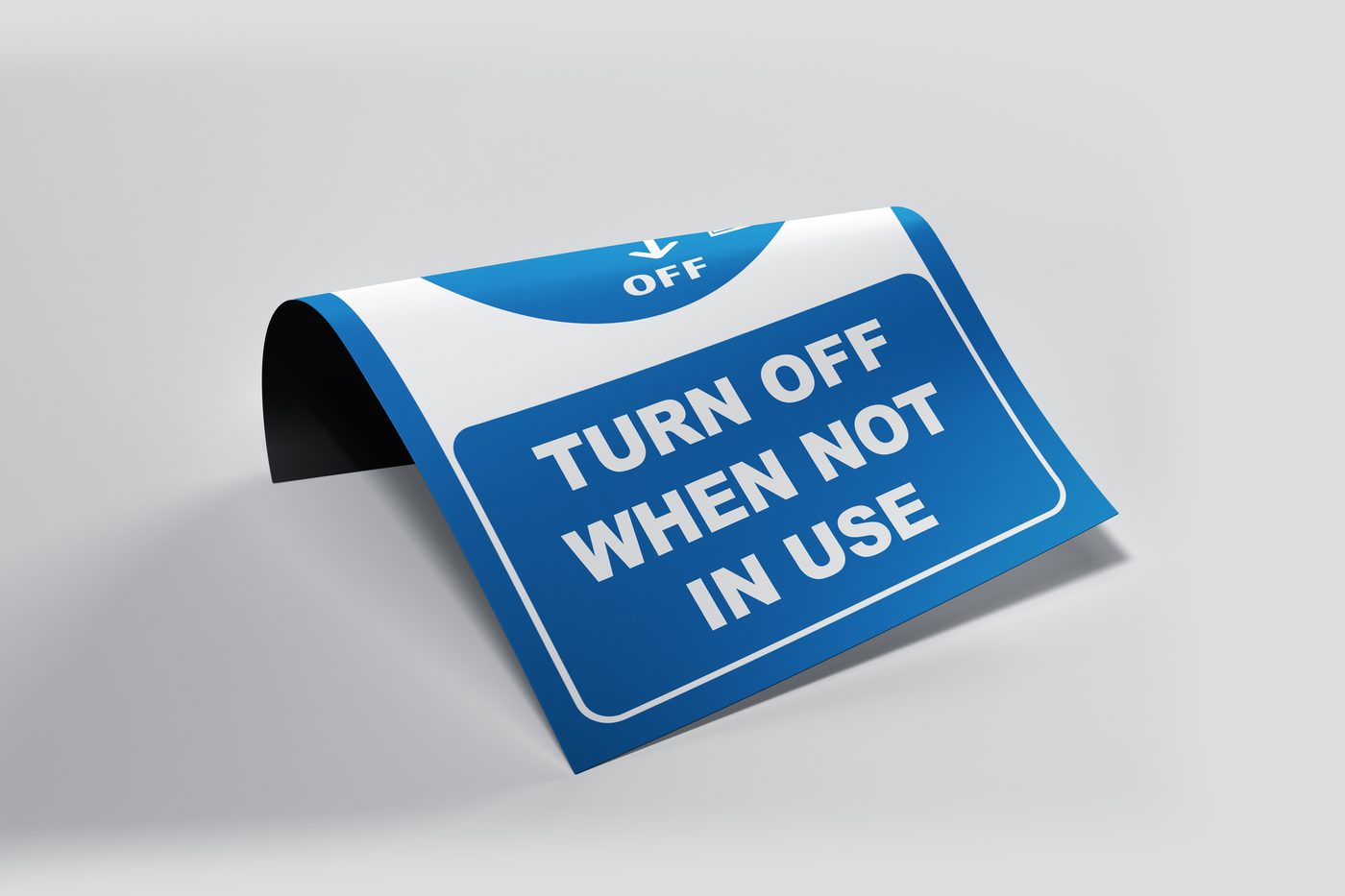 Magnetic Signs example 1